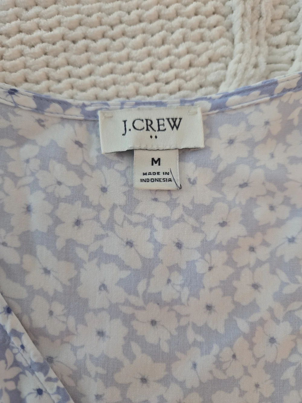 J CREW V-Neck Tiered Women's Dress M